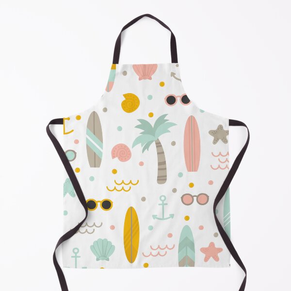 Item preview, Beach Nautical Coastal Seamless Pattern designed and sold by printguys.