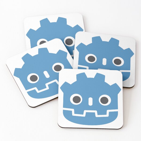 Item preview, Godot Engine robot head designed and sold by Chris & Co..