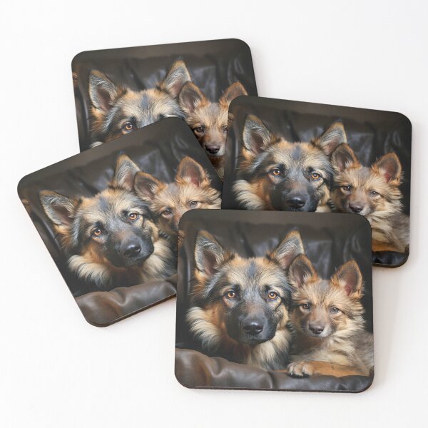 Item preview, Dog mother and baby designed and sold by Stroka-AI-Art.