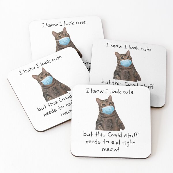 Item preview, Covid Kitty designed and sold by BuffaloPrairie.