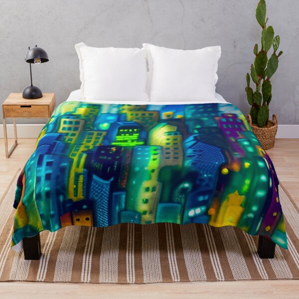 Item preview, Neon Cityscape designed and sold by Glenbobagins.