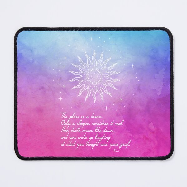 Item preview, Cosmic Rumi Quote - Free Your Mind - This Place is a Dream designed and sold by Trish Dish.