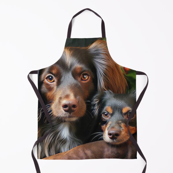 Item preview, Dog mother and baby designed and sold by Stroka-AI-Art.