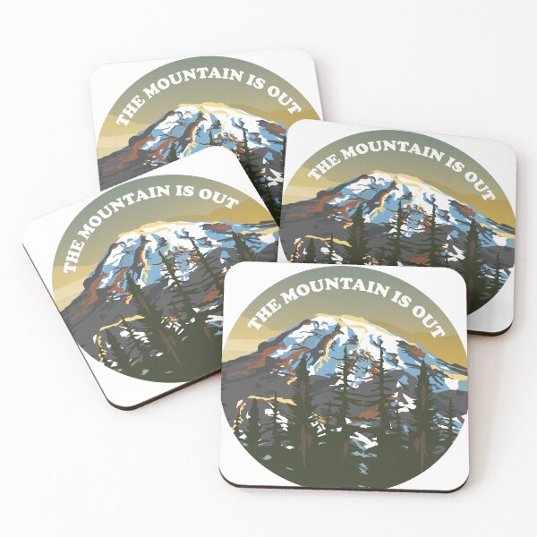 Item preview, The Mountain is Out (Circle) designed and sold by Duane Montague.