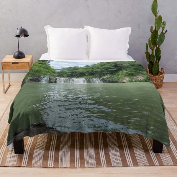 Item preview, Tropical lagoon and waterfall in the middle of the forest in Costa Rica designed and sold by LuisAl1600.