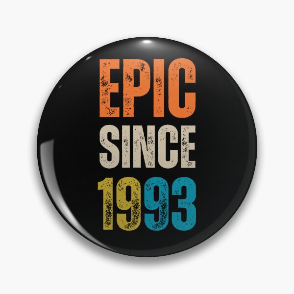 Item preview, Epic since 1993 - vintage birthday gift - birth year classic design designed and sold by Uplife-MyStore.