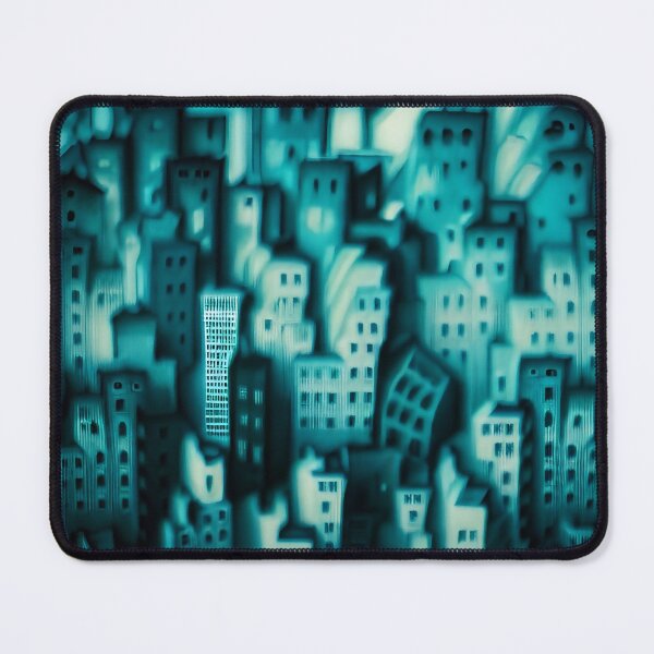 Item preview, Verdigris Cityscape designed and sold by Glenbobagins.