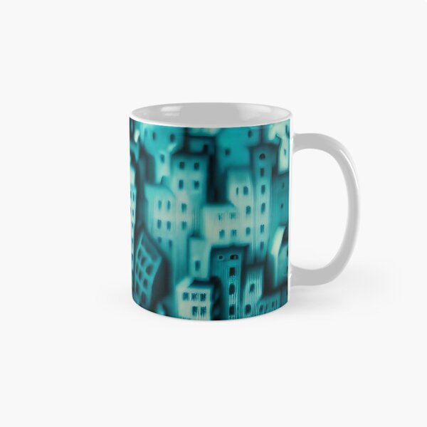 Item preview, Verdigris Cityscape designed and sold by Glenbobagins.