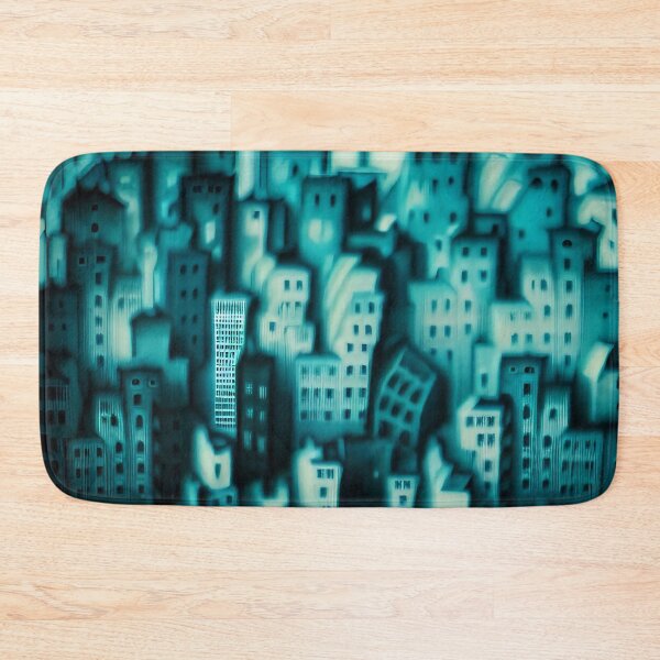 Item preview, Verdigris Cityscape designed and sold by Glenbobagins.