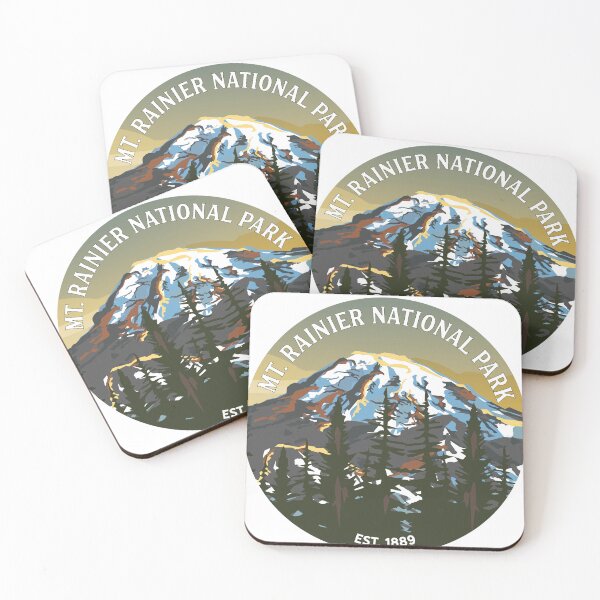 Item preview, Mt. Rainier National Park (Circle) designed and sold by Duane Montague.