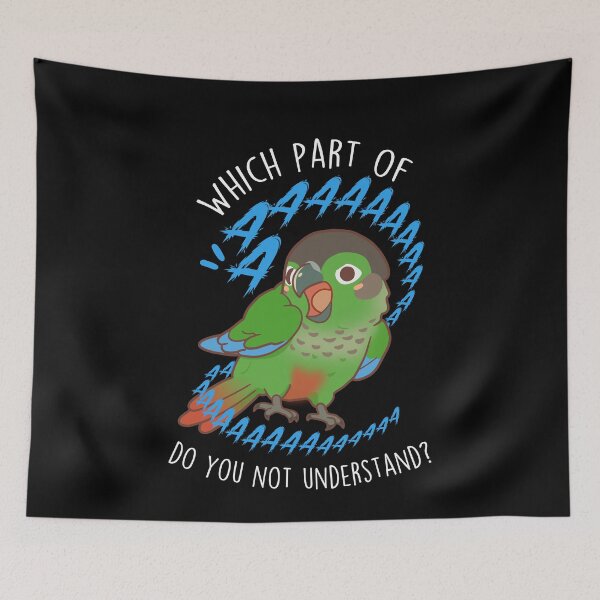 Item preview, Green-cheeked Conure Parrot Aaaa designed and sold by Clara Hollins.