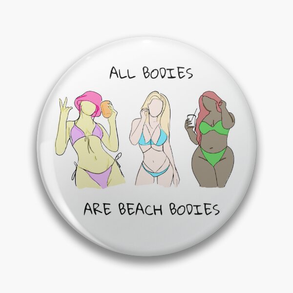 Item preview, BEACH BODY POSITIVITY ART  designed and sold by U-mule.