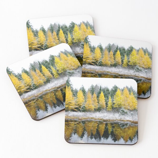 Item preview, Franconia Pond Larches designed and sold by Wayne King.