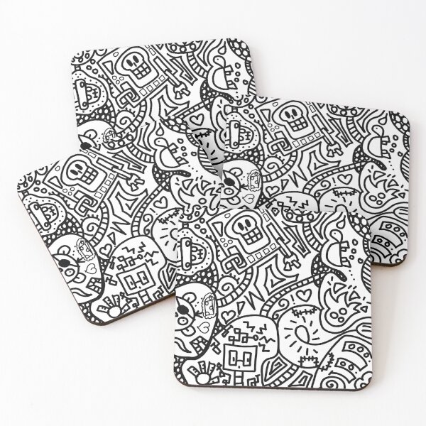 Item preview, Doodle 001 designed and sold by Mandala Madness.