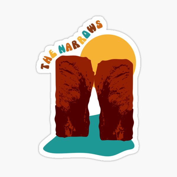 Vista previa del artículo con la obra «The Narrows en el Parque Nacional Zion en Utah», diseñado y vendido por Teder-Apparel.