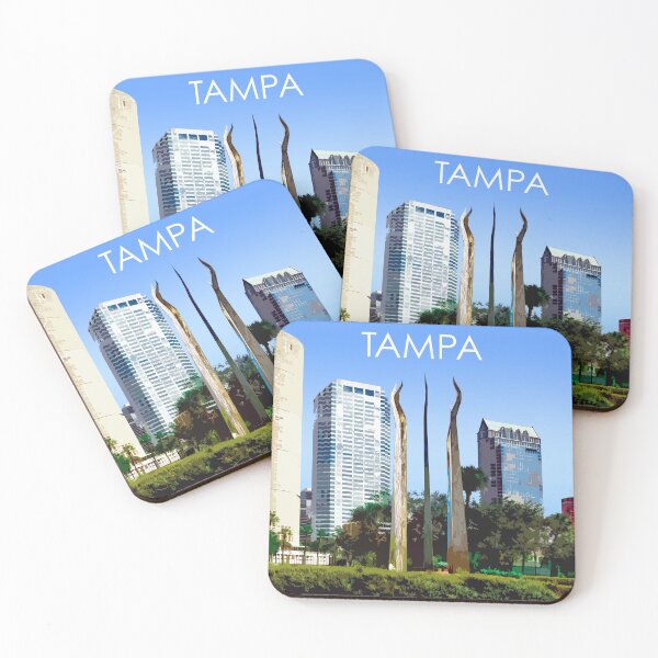 Item preview, Tampa, Florida, USA, Print designed and sold by summattodraw.
