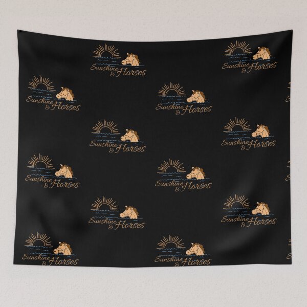 Item preview, Sunshine & Horses (Equine Therapy) designed and sold by Kizosdesign.