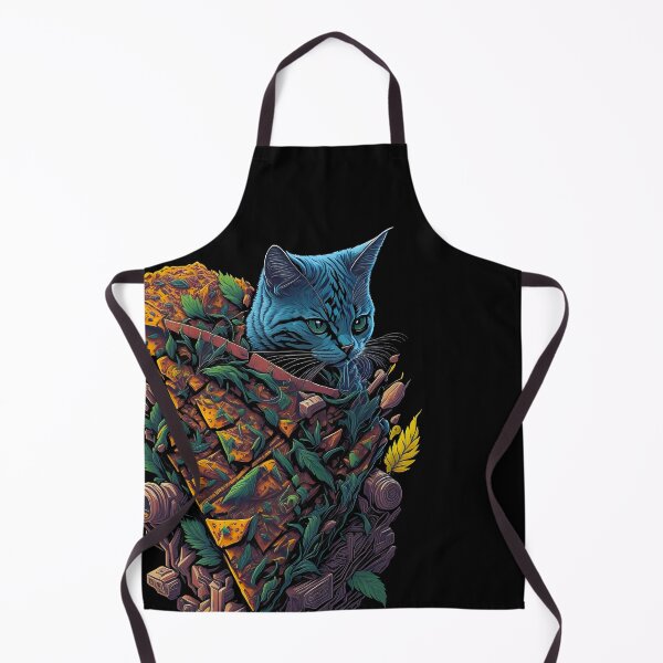 Item preview, Hemp-Infused Delights: The Pizza Cat Creation designed and sold by MindWave THC.