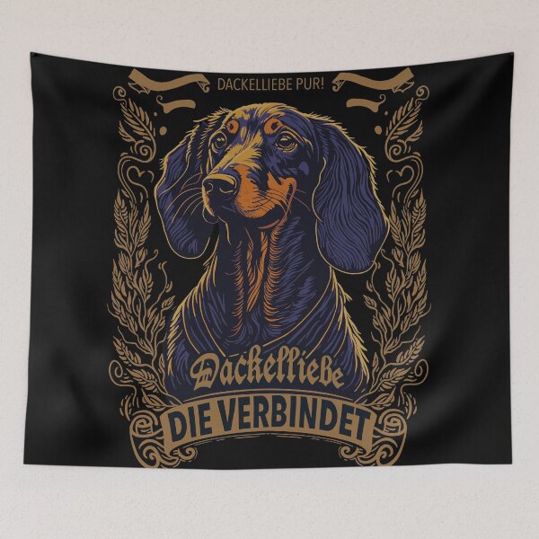 Item preview, Dackelliebe, die verbindet designed and sold by IcalsaidArt.