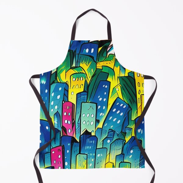 Item preview, Comic style Cityscape designed and sold by Glenbobagins.