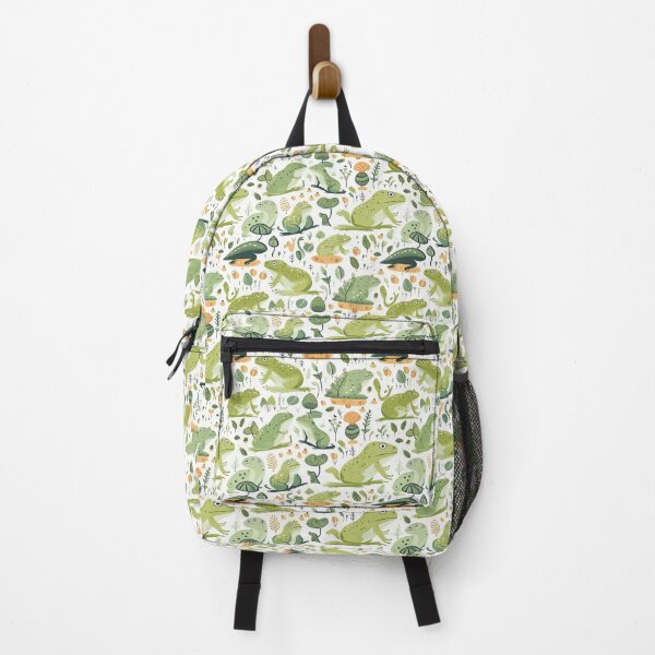 Item preview, Green Frog Pattern designed and sold by ZodiacKat.
