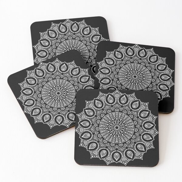 Artikelvorschau, Mandala Weiß 001 entworfen und verkauft von Mandala Madness.