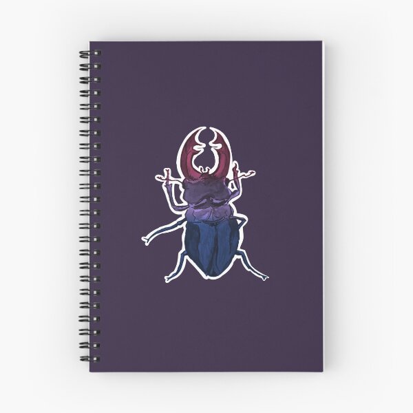 Item preview, Bisexual Bi Stag Beetle Ink Design designed and sold by felixgothcat.