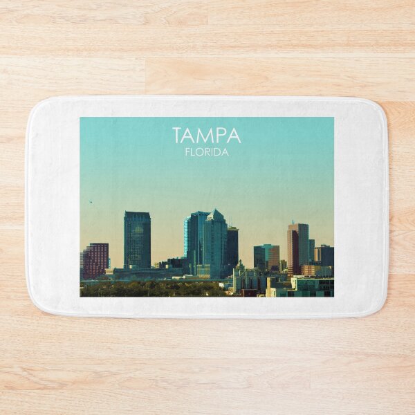 Item preview, Tampa, Florida, USA, Print designed and sold by summattodraw.