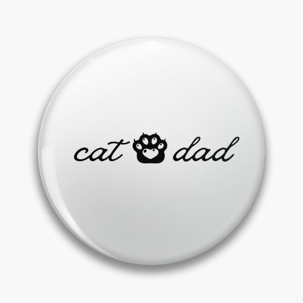 Item preview, Cat dad with paw designed and sold by NateCF.