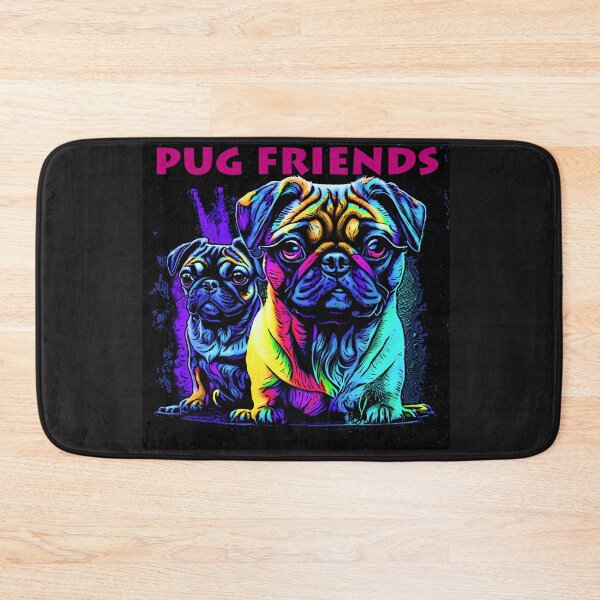 Item preview, Pug Friends 2 designed and sold by RedBluffTraders.