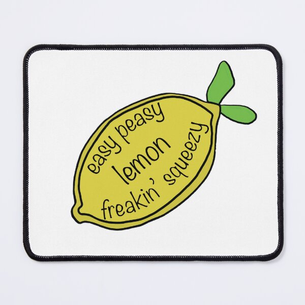 Item preview, Easy Peasy Lemon Freakin' Squeezy designed and sold by AubCreates.
