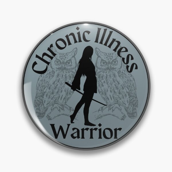 Item preview, Chronic Illness Warrior -Owls designed and sold by Madeleine39.
