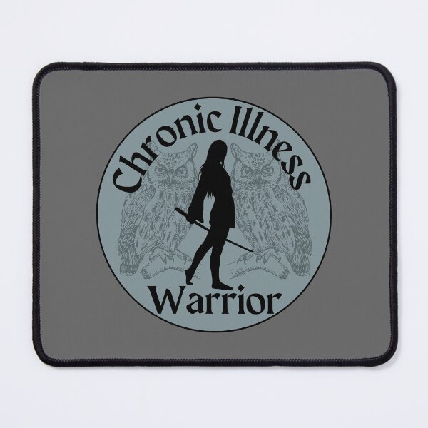 Item preview, Chronic Illness Warrior -Owls designed and sold by Madeleine39.
