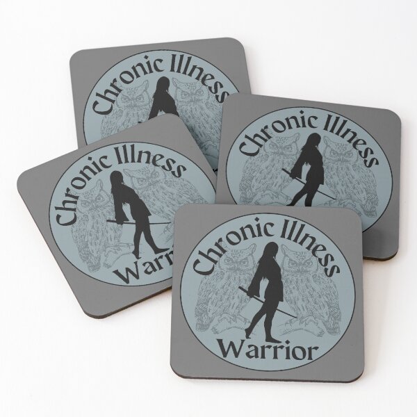 Item preview, Chronic Illness Warrior -Owls designed and sold by Madeleine39.