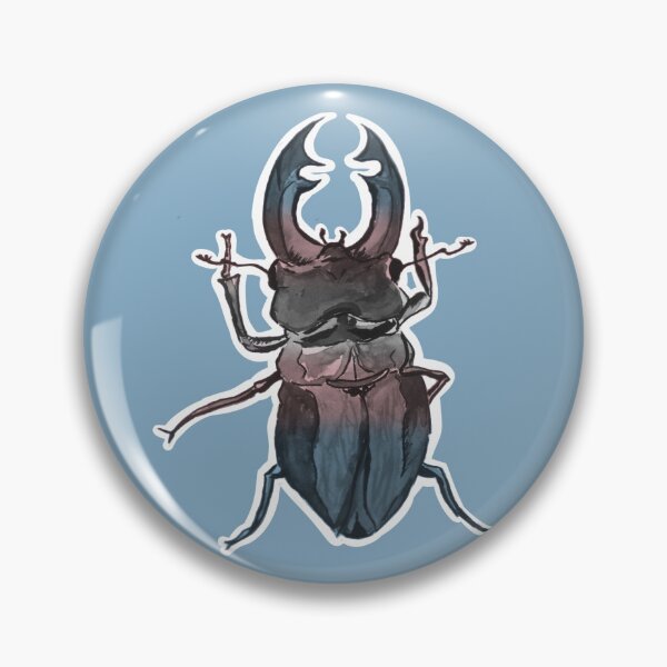 Item preview, Transgender Trans Pride Stag Beetle Ink Design designed and sold by felixgothcat.