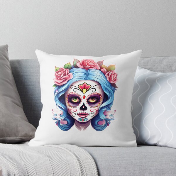 Artikelvorschau, SUgar Skull Girl entworfen und verkauft von tropicaltee.