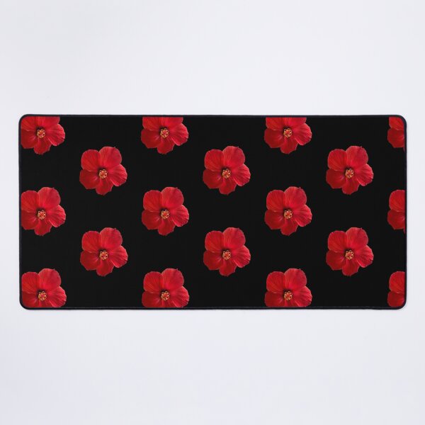 Item preview, The red hibiscus flower beautifully on several products designed and sold by Ndli.