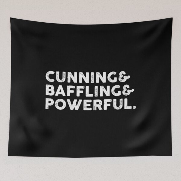 Item preview, Cunning Baffling Powerful designed and sold by SoberTeeCo.