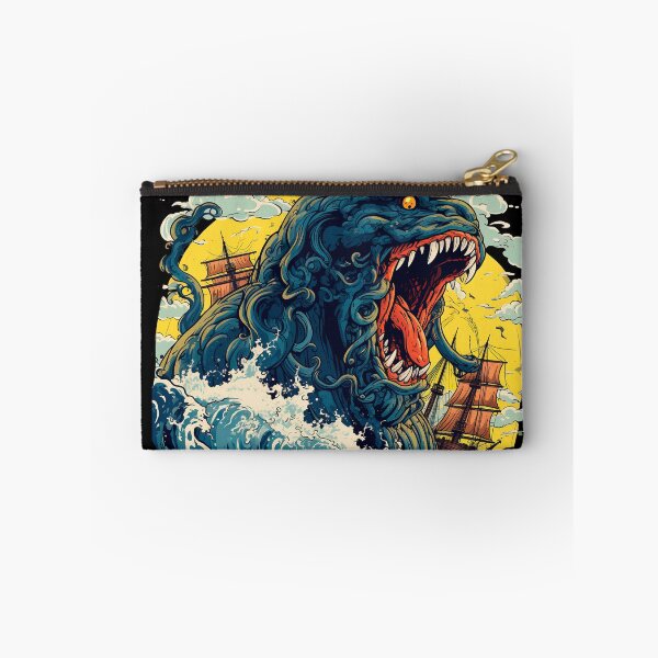 Item preview, Sea Monster Eating Ship designed and sold by FatalDes.