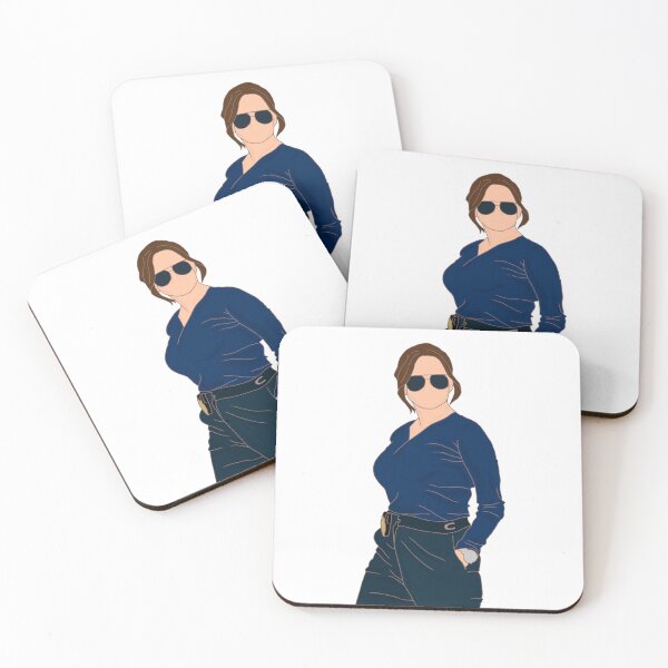 Item preview, Olivia Benson Badass in Aviators designed and sold by DbfozDesigns.
