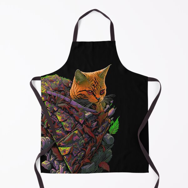 Item preview, Hemp-Infused Delights: The Pizza Cat Creation designed and sold by MindWave THC.