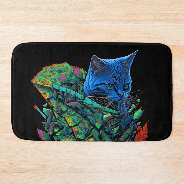 Item preview, Hemp-Infused Delights: The Pizza Cat Creation designed and sold by MindWave THC.