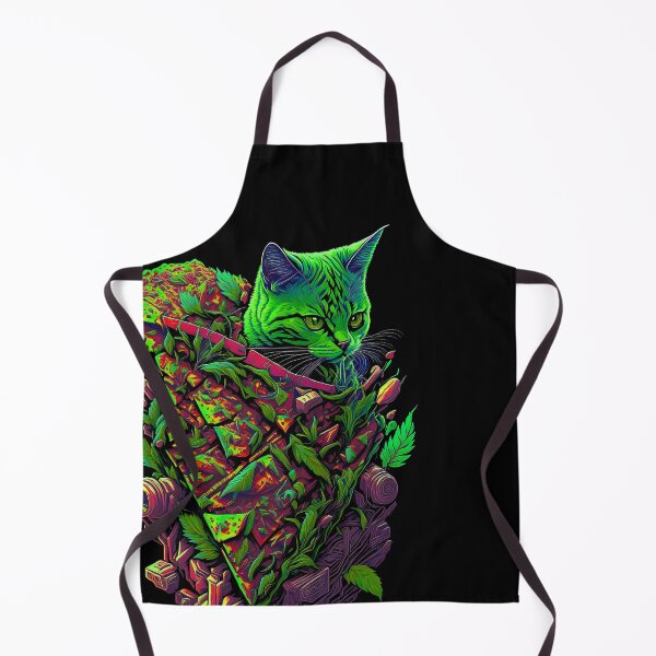 Item preview, Hemp-Infused Delights: The Pizza Cat Creation designed and sold by MindWave THC.