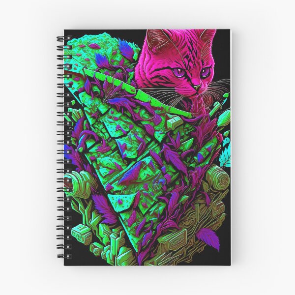 Item preview, Hemp-Infused Delights: The Pizza Cat Creation designed and sold by MindWave THC.