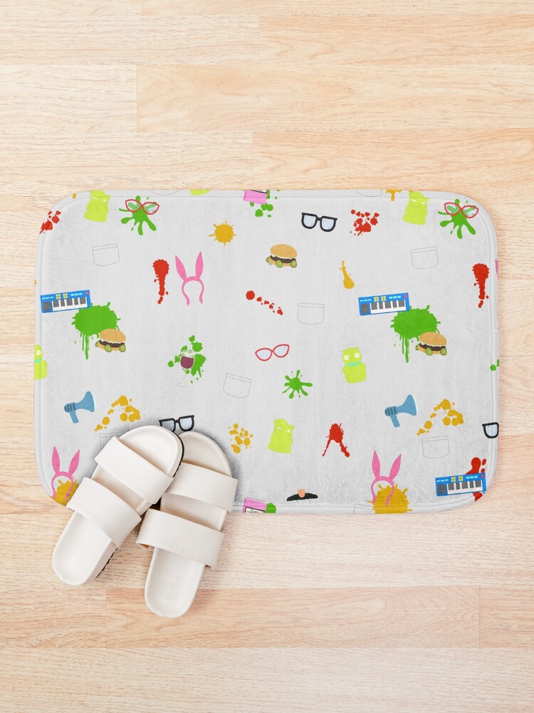 Thumbnail 1 of 6, Bath Mat, Bob's Apron Pattern designed and sold by SpectreSparkC.