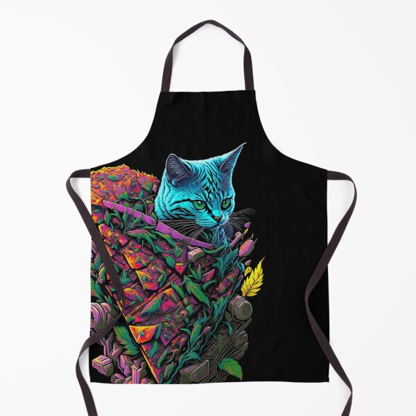 Item preview, Hemp-Infused Delights: The Pizza Cat Creation designed and sold by MindWave THC.