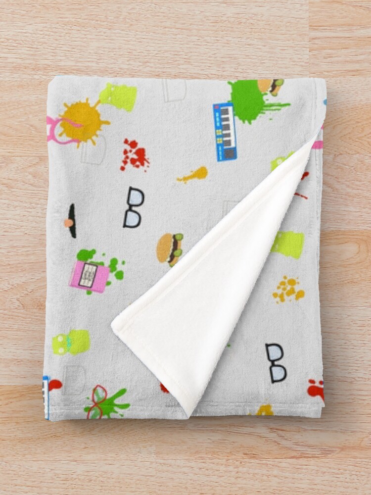 Thumbnail 3 of 6, Throw Blanket, Bob's Apron Pattern designed and sold by SpectreSparkC.