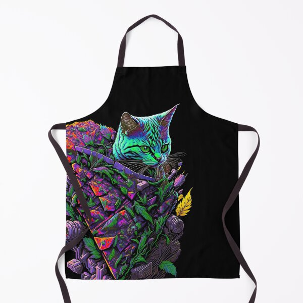 Item preview, Hemp-Infused Delights: The Pizza Cat Creation designed and sold by MindWave THC.