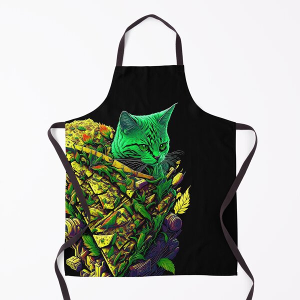 Item preview, Hemp-Infused Delights: The Pizza Cat Creation designed and sold by MindWave THC.