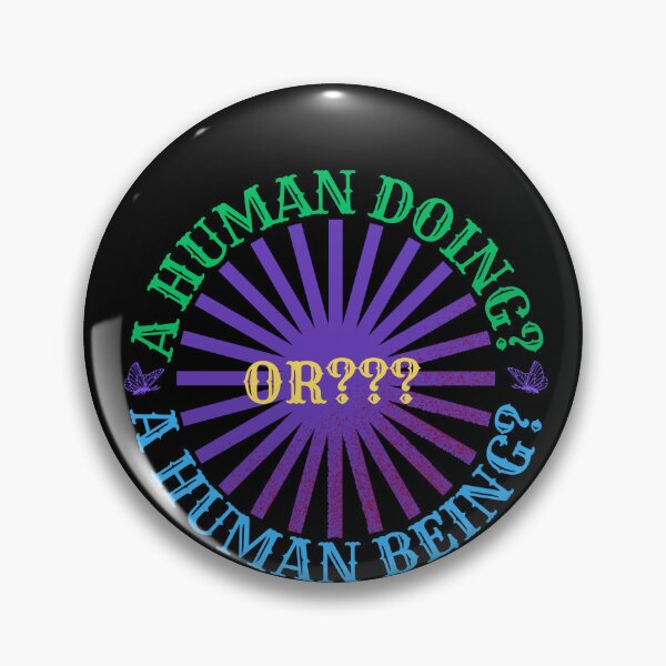 Item preview, A Human Doing? designed and sold by MiracleROLArt.